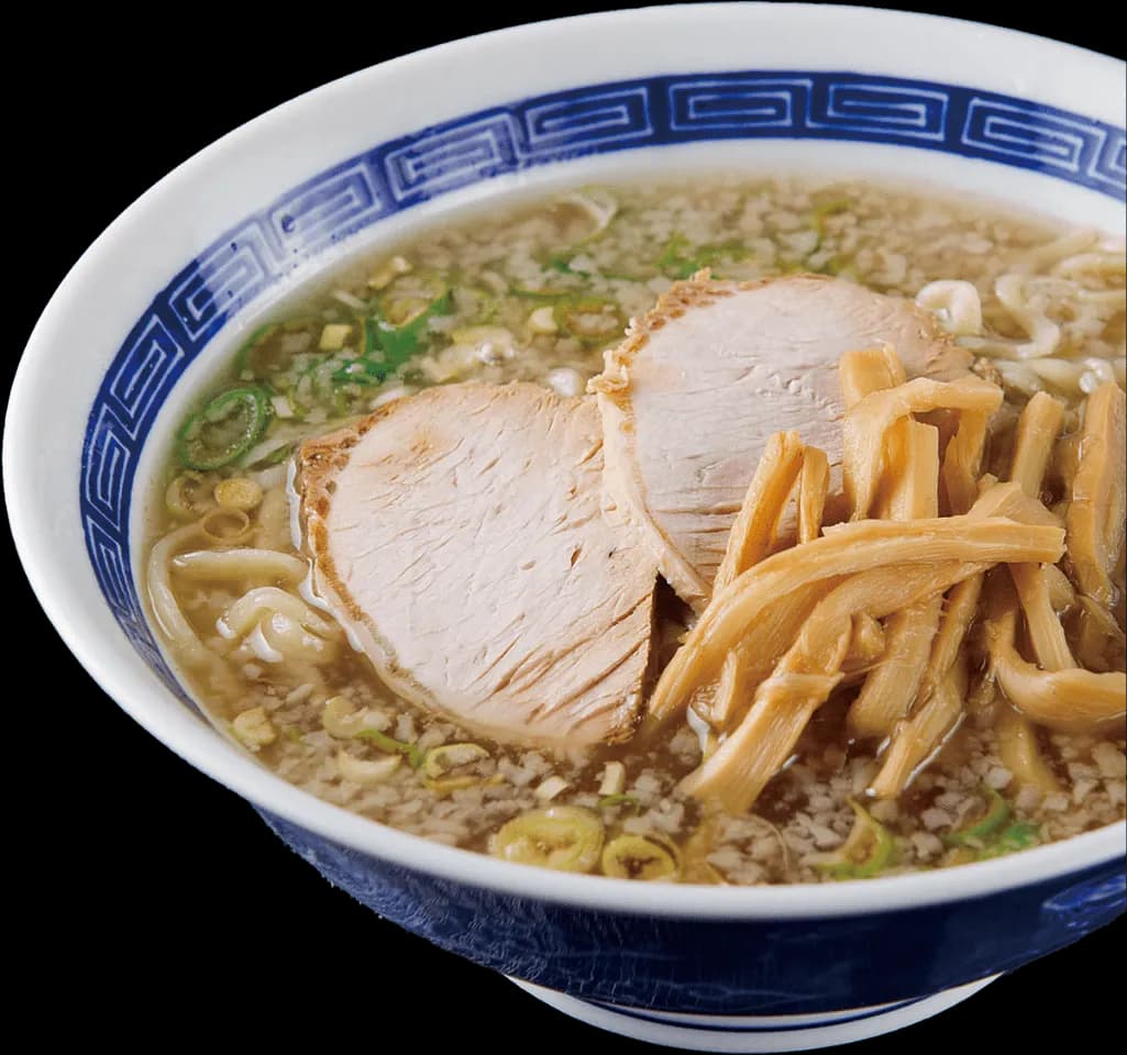 燕背脂ラーメン